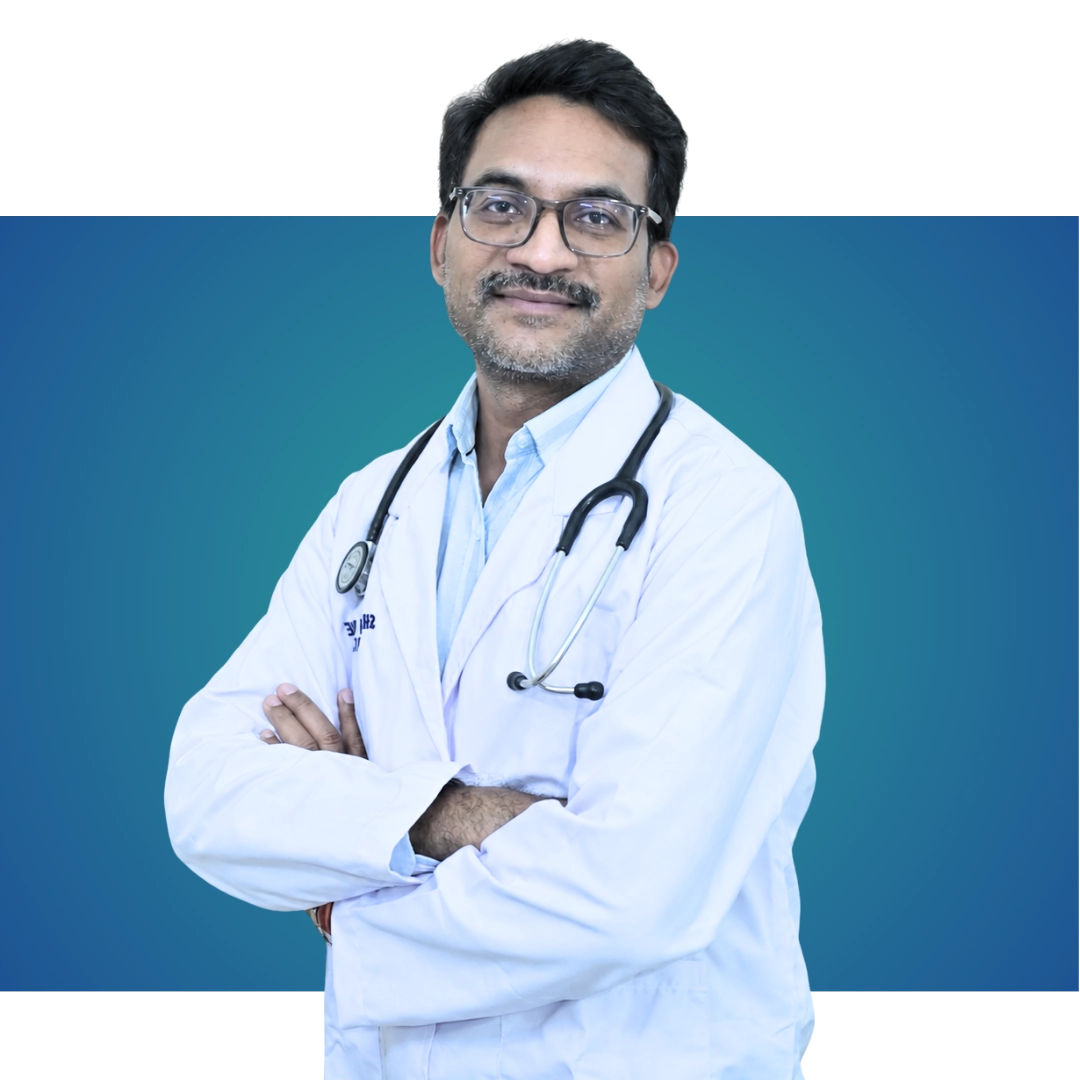 Dr. Jaykumar Patel - Medicine & Diabetes Specialist, one of three directors at Shree Sai Care Hospital, Raipur